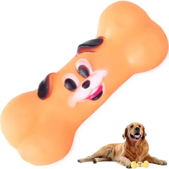 Hračka pro psa Przyjaciele Gumový pískací žvýkací kost pro psy