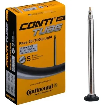 Duše na kolo silniční duše CONTINENTAL race 28 20/25-622 (SV 80mm) - S80 galuskový, 20/25-622