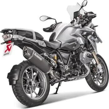 Motodíl Výfuk Akrapovič Slip-On Line (Titan) na BMW R 1200 GS, Adventure (13-18) černý
