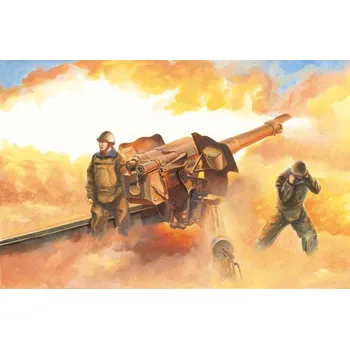 Plastikový model Soviet D-74 122mm Field Gun - Trumpeter 02334