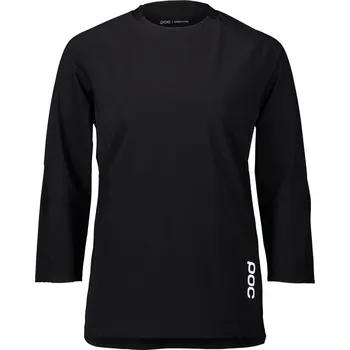 cyklistický dres Dámský dres POC Resistance W's 3/4 Uranium Black Velikost: M