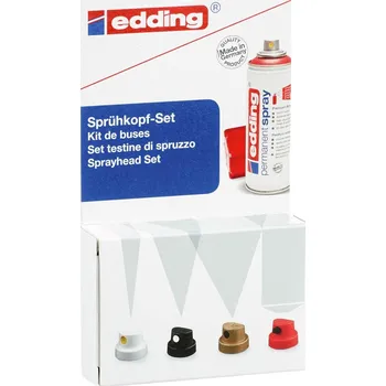 Vodová barva Náhradní rozprašovací hlavice pro spreje "5200", 6ks, EDDING