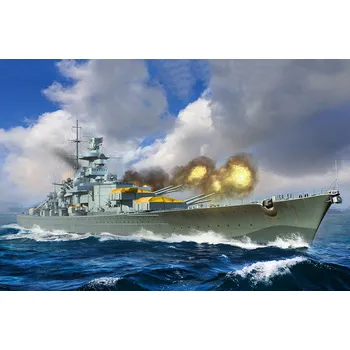 Plastikový model German Gneisenau Battleship - Trumpeter 06736