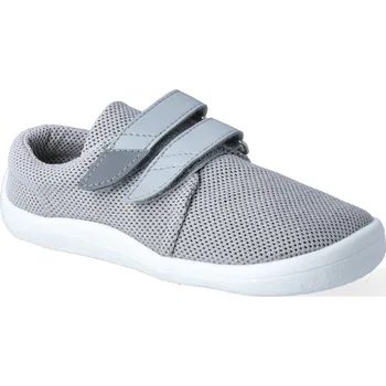 Barefoot dětské tenisky Beda - Alex letní vegan světle šedé Velikost: 34