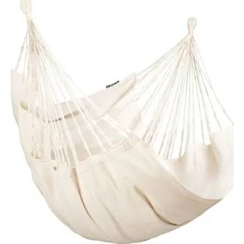 Závěsné křeslo La Siesta CUMBIA COMFORT ORGANIC - houpací sedačka ke stojanu Udine, 100 % organická bavlna