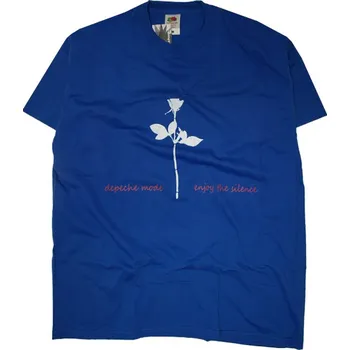 Music Band Depeche Mode Enjoy The Silence pánské tričko modré