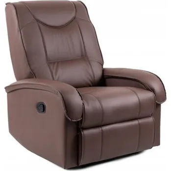 Křeslo Halmar JEFF Hnědé