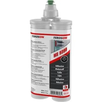 Průmyslové lepidlo TEROSON MS 9399 BK DC 400 ML - konstrukční lepidlo- MS polymer - černé - 2kartuš.