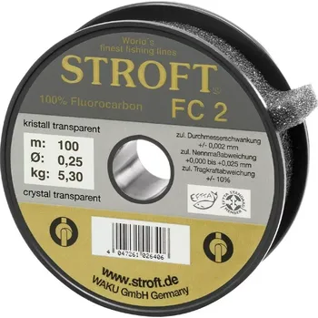 STROFT Fluorcarbon FC2 25m - 0,35mm /25m