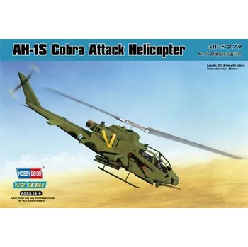 Plastikový model AH-1S Cobra Attack Helicopter - Hobby Boss 87225