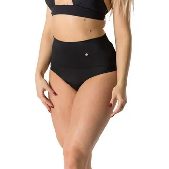 Dámské plavky Dámské stahovací plavecké kalhotky GOLDBEE SHAPEWEAR SWIMWEAR BOTTOMS M Černá, Bílá