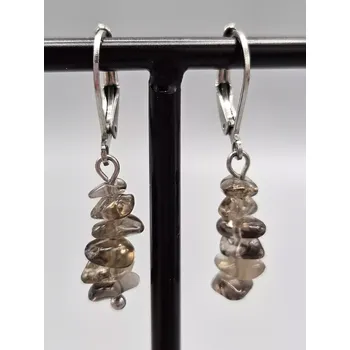 Náušnice Náušnice Záhněda sekané č.1