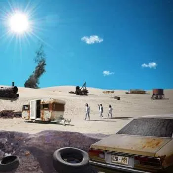 Zahraniční hudba LP DZ Deathrays: Positive Rising, Pt. 1 CLR | LTD 2019 And Gold & Blue Galaxy Marble Vinyl Limited Edition