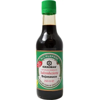 Kikkoman Sójová omáčka s nižším obsahem soli 250 ml