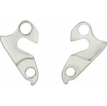 Stříbrná - ocel - patka k rámu