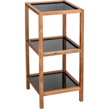 Koupelnový nábytek Wenko 3-úrovňová police z akáciového dřeva FONDI