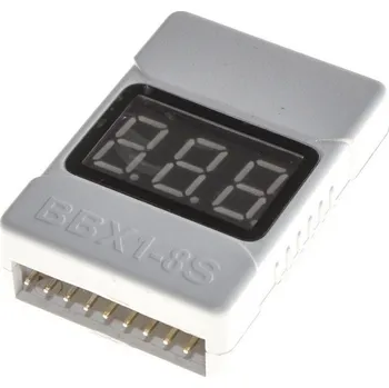 Modelářství Absima LiPo alarm 2-8S - zvuková signalizace a měřič napětí