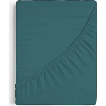 Prostěradlo Matějovský napínací prostěradlo jersey s elastanem standard Zelenomodré na matraci: 90/100 x 200 cm