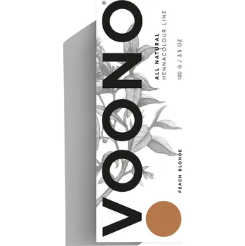 Barva na vlasy VOONO Henna PEACH BLONDE