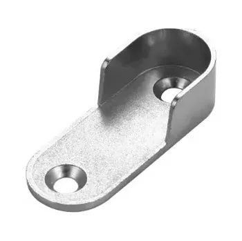 Nábytkové kování Závěs šatníkové tyče zesílený 2mm 1ks (ZST1)