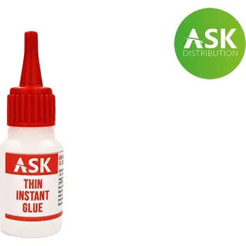 Průmyslové lepidlo Řídké vteřinové lepidlo 20g - ASK