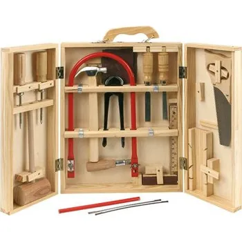 ostatní stavebnice Mac Toys Dřevěná sada nářadí 16 ks