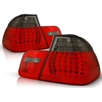 Zadní světlomet Zadní světla LED, BMW E46, 2001-2005 sedan, červené, kouřové (LDBM79)