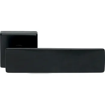 Dveřní kování COBRA SPRING-S (černá), Otvor na cylindrickou vložku PZ, COBRA ČERNÁ