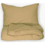 Forbyt Bavlněné povlečení, Jersey capucino povlečení: 140 x 200 cm + 70 x 90 cm