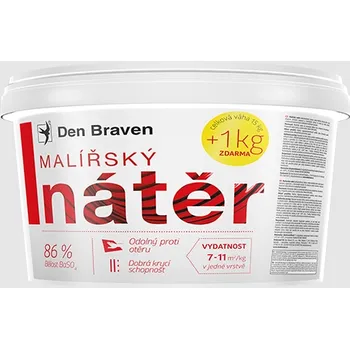barva na zeď Den Braven - malířský nátěr 28 kg