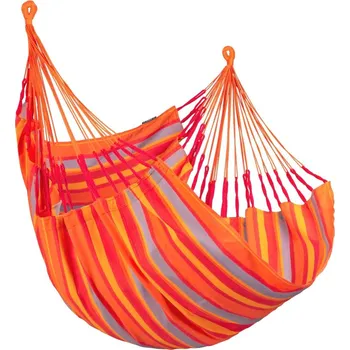 Závěsné křeslo La Siesta CUMBIA COMFORT OUTDOOR - houpací sedačka ke stojanu Udine - toucan, 100 % polypropylen