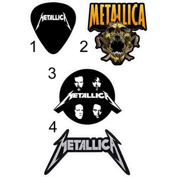 Samolepící dekorace Metallica nálepky