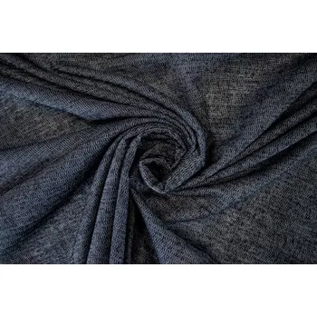 Látková záplata Metráž - Vložka rašlová ČERNÁ š.150cm 568053 - Černá, 150 cm