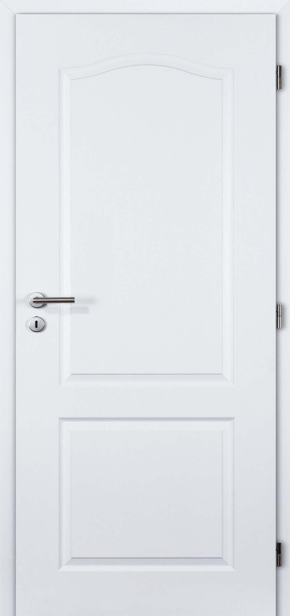 Interiérové dveře Doornite Claudius - lak Doornite struktura bílá, pravé "90", zámek pro BB, voština