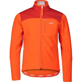 Cyklistická bunda POC Cyklistická zateplená bunda - RACE JR - oranžová