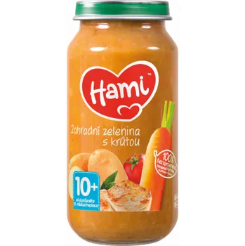 Hami příkrm zahradní zelenina s krůtou 250g 10M