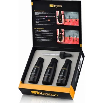 Přípravek proti padání vlasů Revivogen Vlasové sérum 3x60ml. Bio složení, Aktivátor růstu vlasů, Proti vypadávání vlasů
