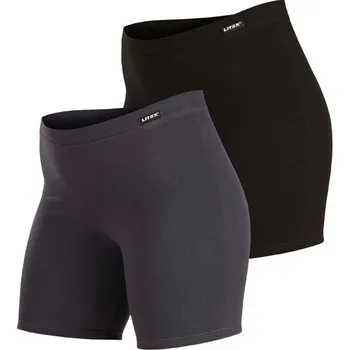 Dámské bavlněné krátké legíny LITEX Černá M