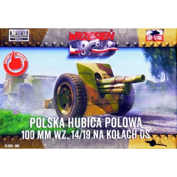 Plastikový model Škoda 100mm wz.14/19 Polish Howitzer - First to Fight PL1939-060