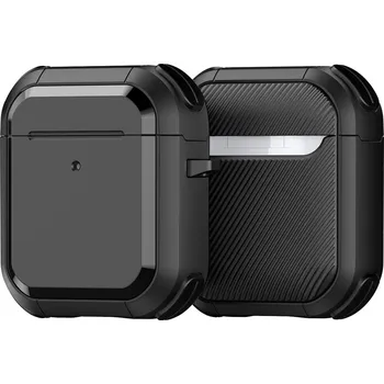 Příslušenství pro sluchátka DuxDucis Pouzdro na sluchátka AirPods - DuxDucis, PECA Black