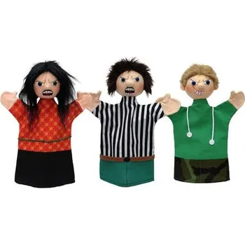 plyšák Moravská ústředna sada Maňásků 2 v 1 rodina