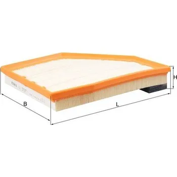 Vzduchový filtr Vzduchový filtr KNECHT LX 3727/1