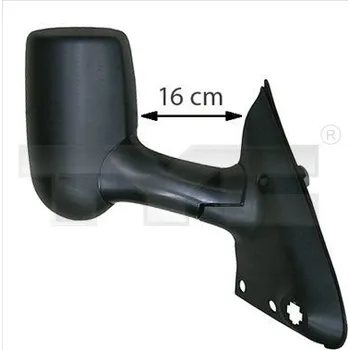 Auto zrcátko Vnější zpětné zrcátko TYC 310-0180