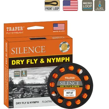Muškařská šňůra Traper Silence Dry Fly & Nymph WF-6-F
