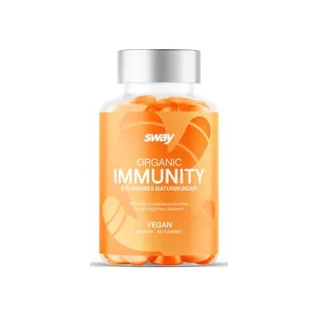 Sway Health ORGANIC IMMUNITY Doplněk stravy s kurkumou a zázvorem 162 g (60 x 2,7 g), Zázvor, gummies, EXP. 09/2024