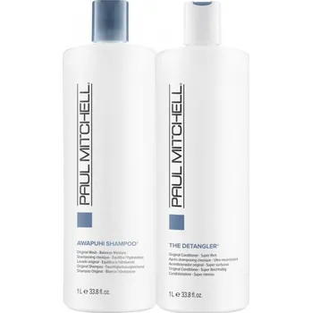 Kosmetická sada Paul Mitchell Original Save Big Duo Set - Awapuhi šampon 1000 ml + The detangler 1000 ml Dárková sada