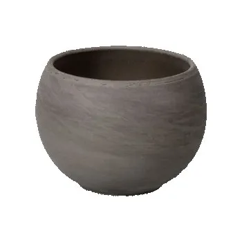 Obal na květináč Obal na květník LUNA NATURAL BASALT impregnovaný d14x10cm