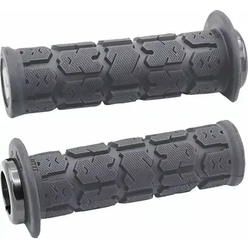 grip Lock-on ATV gripy ODI GRIPS ROGUE ATV V2.1 GRAPHITE/SILVER - pár