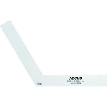 Úhloměr ACCUD 848-002-02 120° úhelník 50x50mm 848-002-02