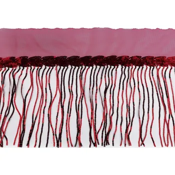 Prýmek monofilový s flitrovými třásněmi šíře 20 cm